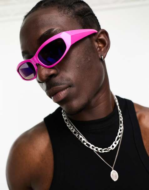 Mens pink outlet sunglasses