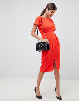 asos midi pencil dress