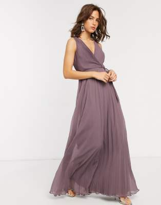 asos purple maxi dress