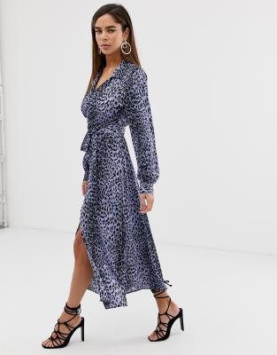 asos design wrap dress