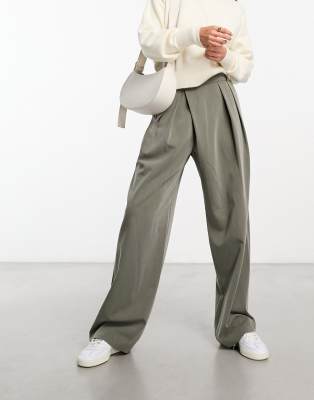 eaphi】wrap design button slacks - メルカリ