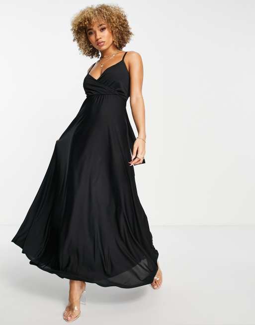 Black tie cheap dresses asos