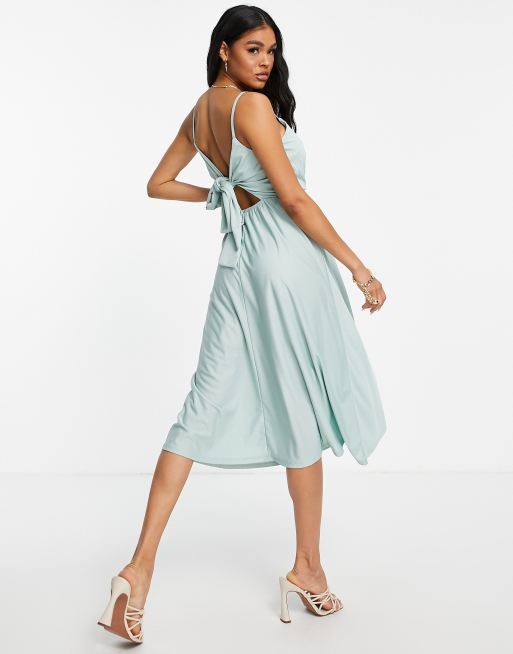 Tie back outlet sundress