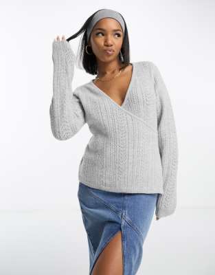 Wrap jumper on sale