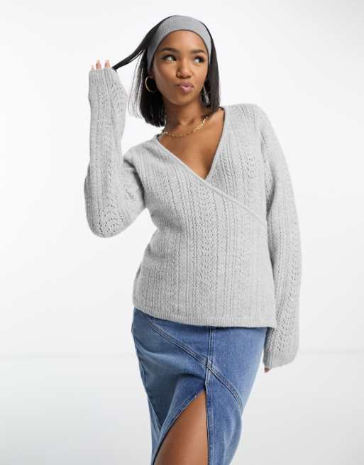 Asos hot sale grey sweater