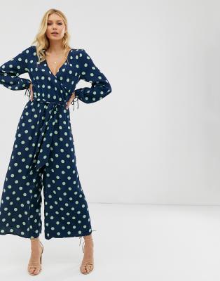 asos spot jumpsuit
