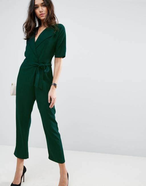 Asos store wrap jumpsuit