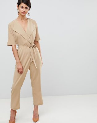 plus peplum jumpsuit