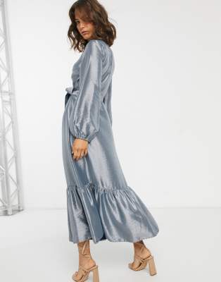 asos design wrap dress