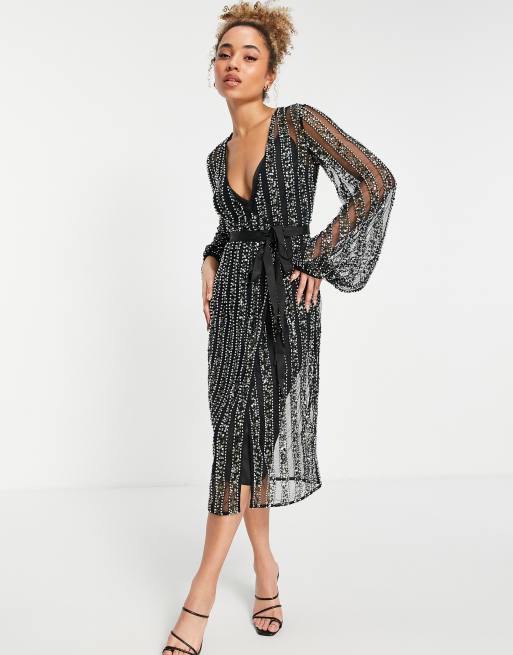 Asos clearance wrap dress