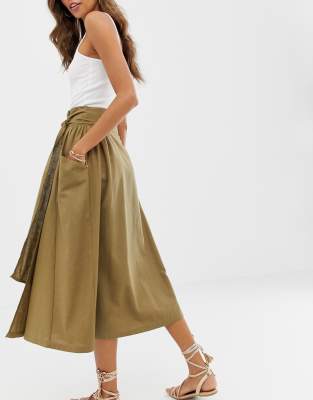 asos midi skirt 40