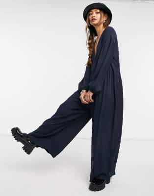 smock jumpsuit