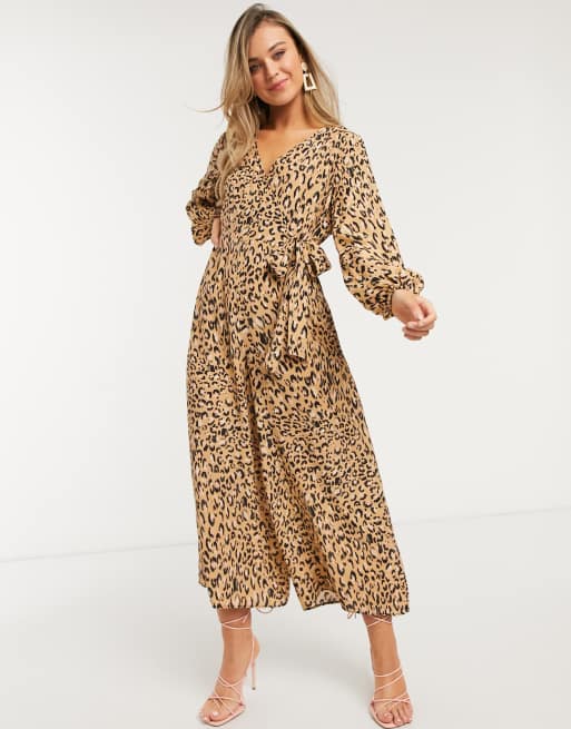 Asos animal store print jumpsuit