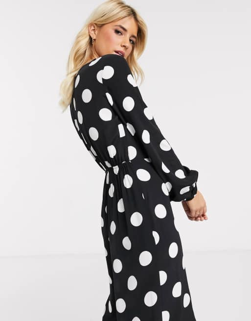 Polka dot best sale jumpsuit asos