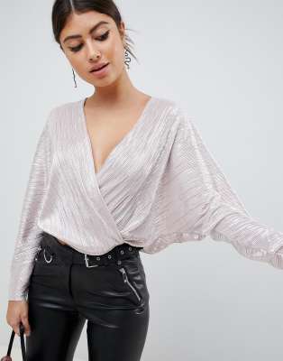 batwing wrap top