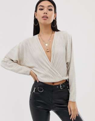 batwing wrap top