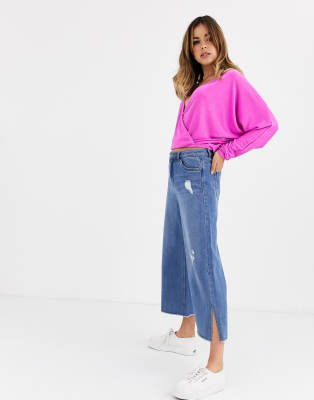 asos purple top