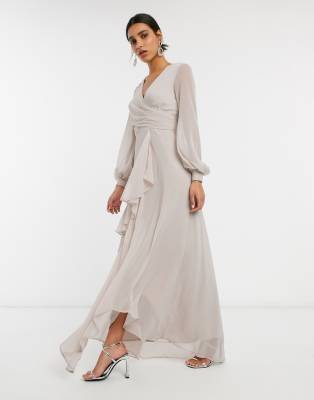 wrap over dress