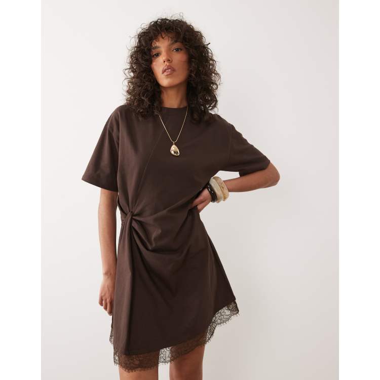 asos design lace mini dress ASOS Design - Lace Mini Dress - Women - Polyester/Nylon/Spandex - 2 US