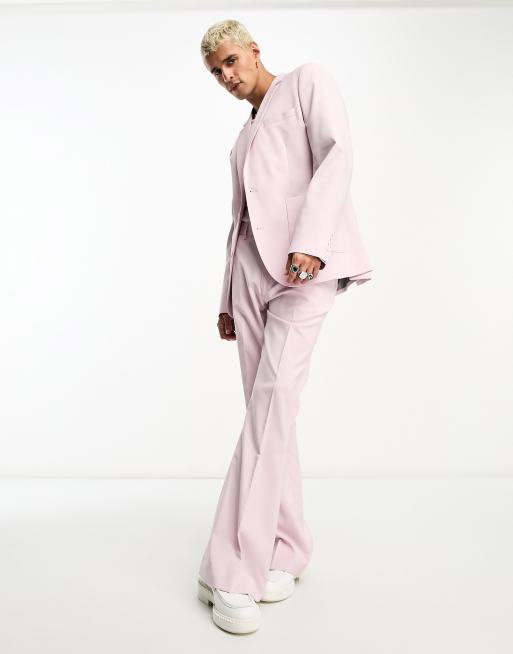 ASOS DESIGN – Wrzosowa marynarka garniturowa o obcisłym kroju, 4 z 5