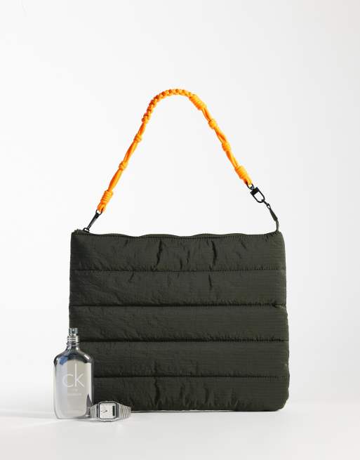ASOS DESIGN – Wyściełany pokrowiec na laptopa 14.5" w kolorze khaki, 2 z 4