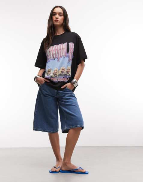 ASOS DESIGN X Cardi B – Official Merch – Czarny T-shirt z licencjonowaną grafiką - view 1