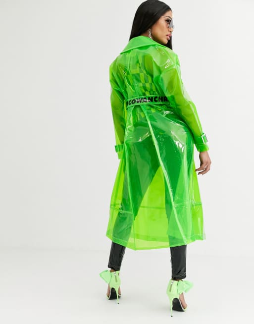 Asos hot sale clear raincoat