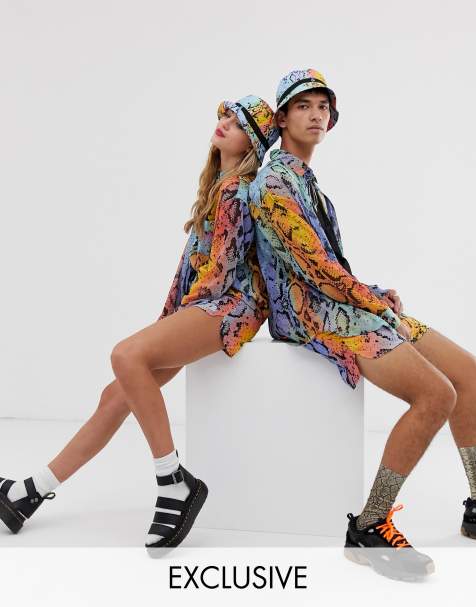 Red snake sheer mesh cross back bralette pillow the