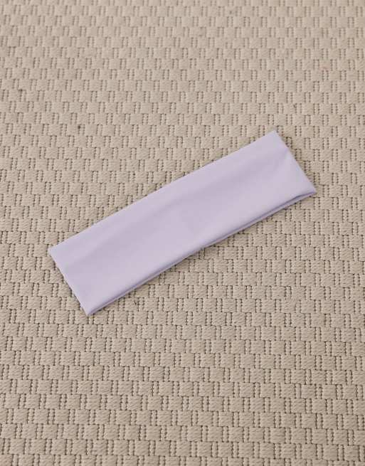 ASOS DESIGN - Zachte jersey hoofdband in paars, 3 van 3