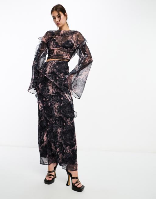 Maxi rok dierenprint hotsell