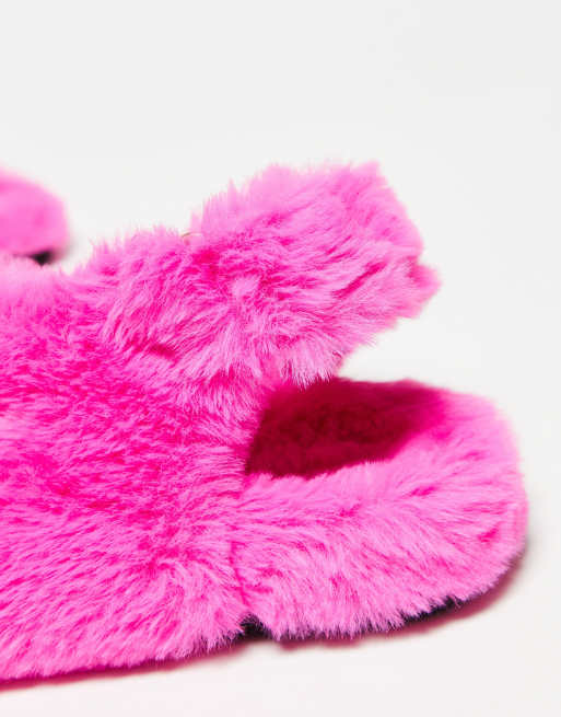 Asos hot sale fluffy slippers