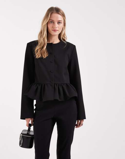 ASOS DESIGN – Zapinana na guziki marynarka z baskinką, 2 z 4