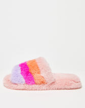 PINK MINK SLIPPER —