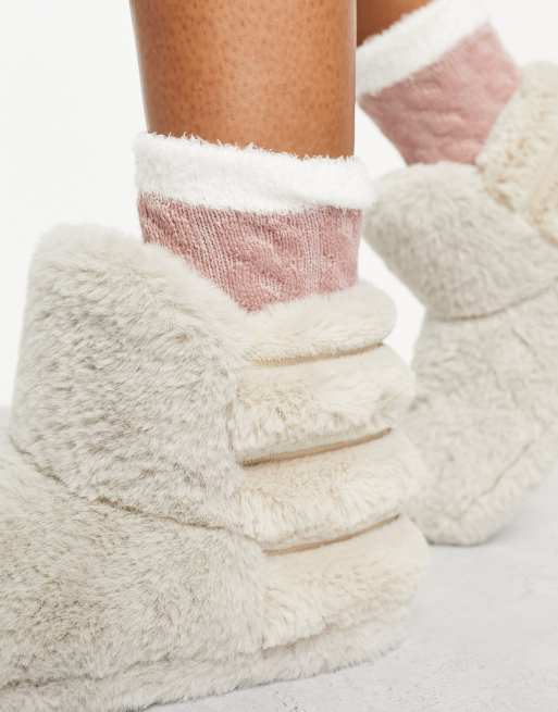 Asos slipper boots hot sale