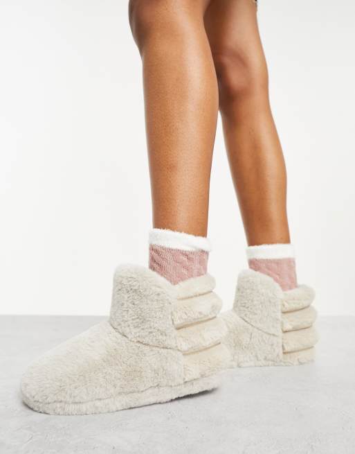 Asos discount slipper boots