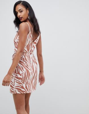 zebra dress asos