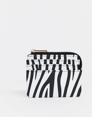 zebra coin purse