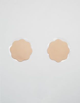 ASOS DESIGN stick on re-usable nipple covers-Beige Beige