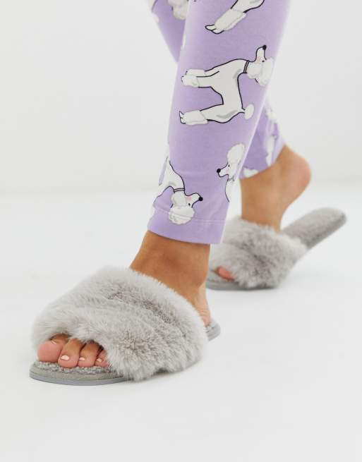 Asos discount grey slippers