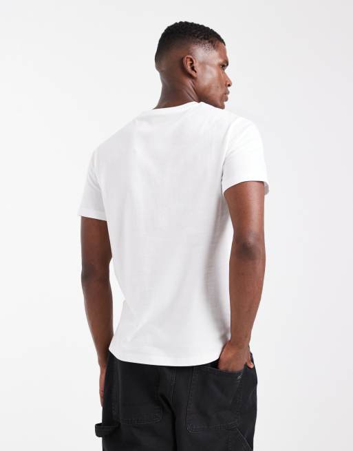 ASOS DESIGN – Zestaw 2 białych T-shirtów basic o regularnym kroju, 3 z 5