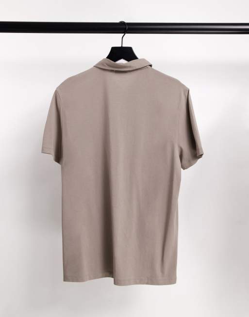 ASOS DESIGN – Zestaw 2 dżersejowych koszul w kolorach czarnym i brązowym, 2 z 4