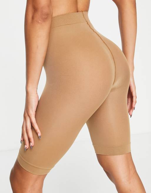 ASOS DESIGN – Zestaw 2 par brązowozłotych szortów zapobiegających otarciom, 2 z 4