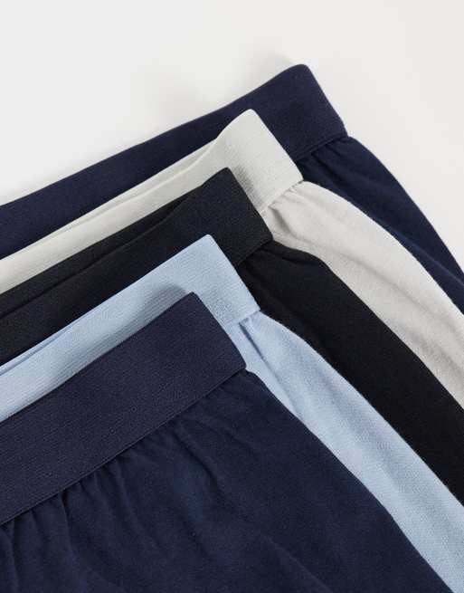 ASOS DESIGN – Zestaw 5 par bokserek w różnych kolorach, 2 z 3