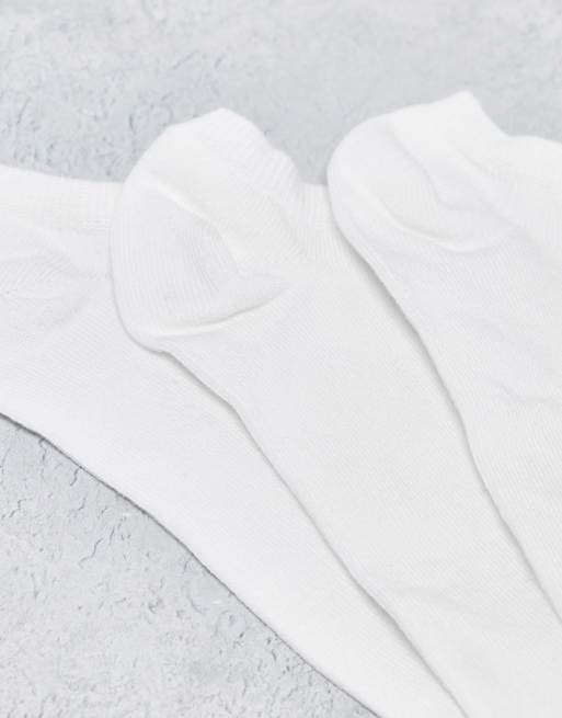 ASOS DESIGN – Zestaw 7 par białych sportowych skarpetek, 4 z 4