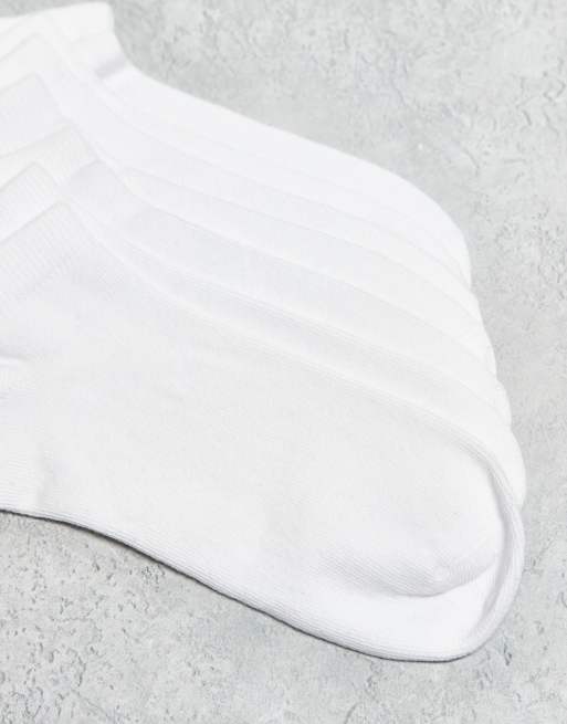 ASOS DESIGN – Zestaw 7 par białych sportowych skarpetek, 3 z 3