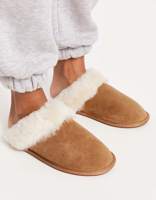 Discount hot sale sheepskin slippers