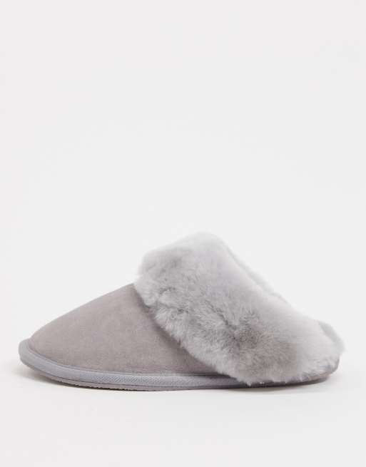 Sheepskin best sale slippers asos