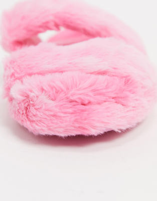 asos pink slippers