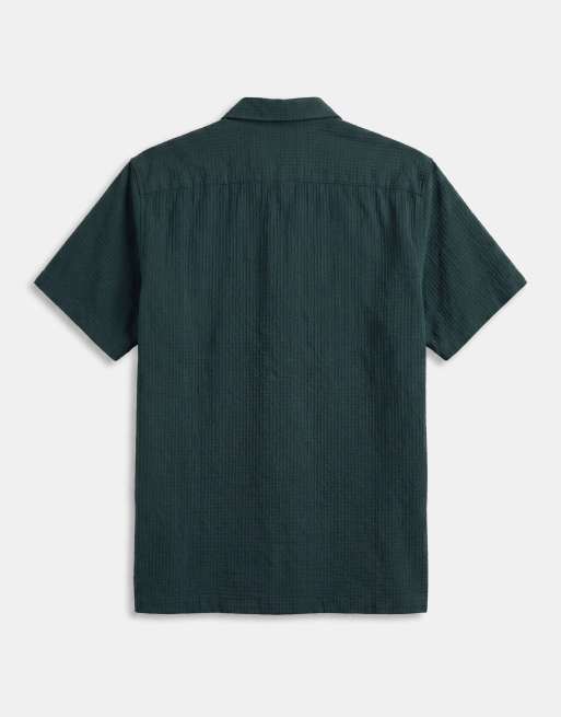 ASOS DESIGN – Zielona koszula oversize o waflowej fakturze, 7 z 7