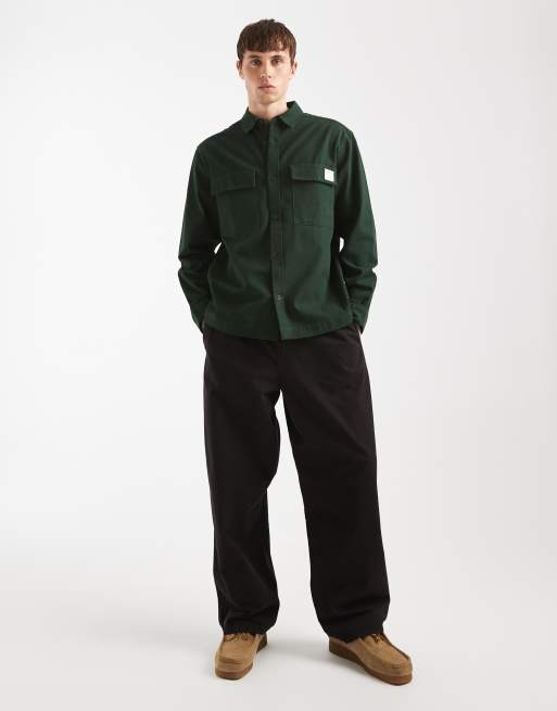 ASOS DESIGN – Zielona koszula wierzchnia z naszywką, 3 z 5